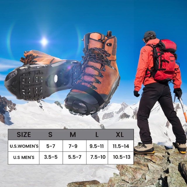 NEW LG Ice Cleats for Winter Boots - 24 Spikes - photo 3