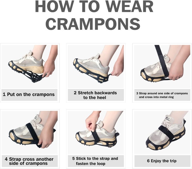 NEW LG Ice Cleats for Winter Boots - 24 Spikes - photo 4