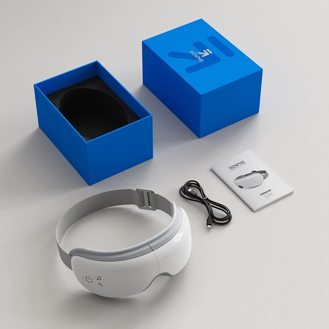 NEW RENPHO Eye Massager with Heat & Bluetooth Music - photo 5