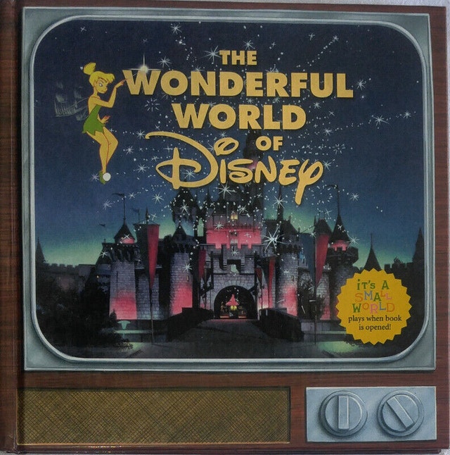 The Wonderful World of Disney Hard Cover Book