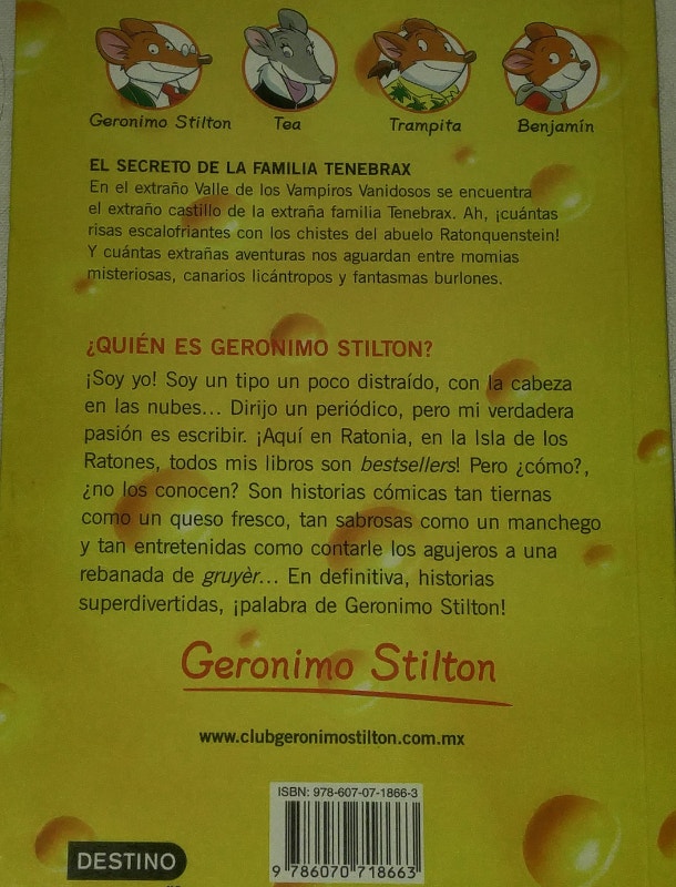 Geronimo Stilton Spanish Books: El Secreto & Panique - photo 4
