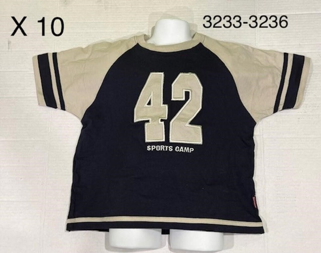 NEW Kids #42 SPORTS CAMP T-SHIRTS. BY YOUNGSTER & TOPOLINO