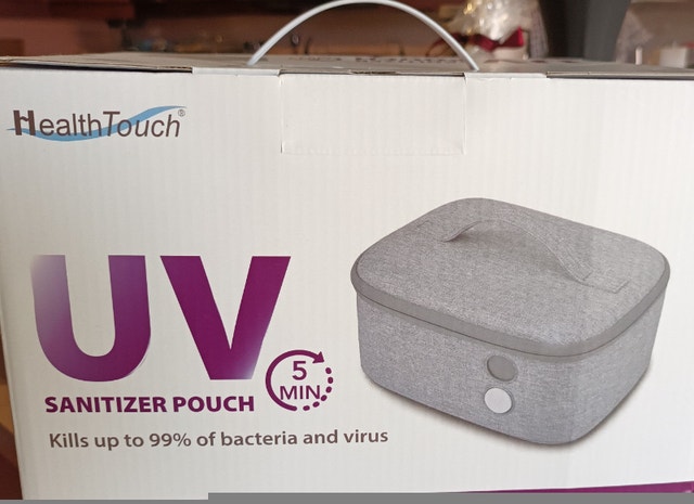 Healthtouch UV Light Sanitizer Pouch - Kills 99% Bacteria - photo 2