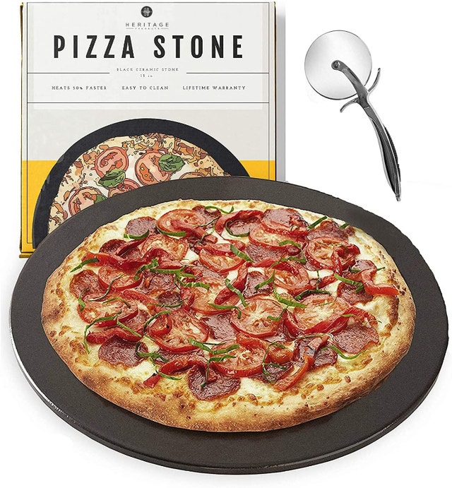 Heritage Pizza Stone & Cutter Set