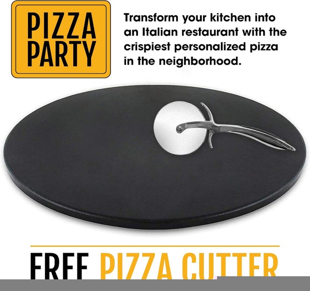 Heritage Pizza Stone & Cutter Set - photo 2