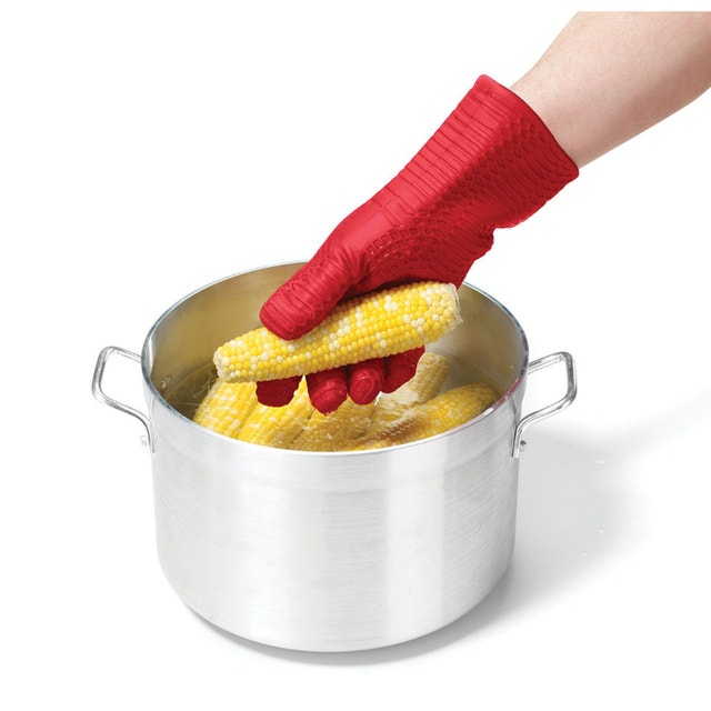 NEW Starfrit Gourmet Silicone Oven Red Glove - photo 3