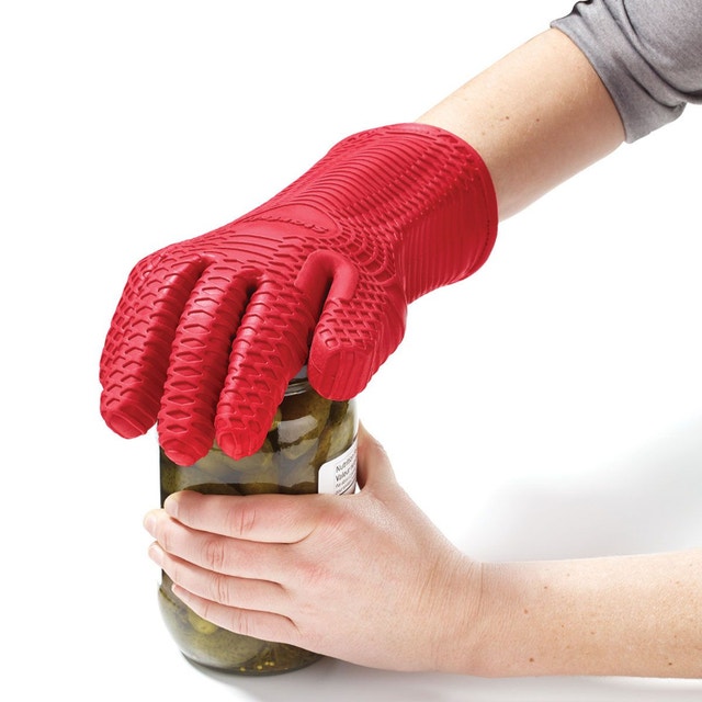 NEW Starfrit Gourmet Silicone Oven Red Glove - photo 5