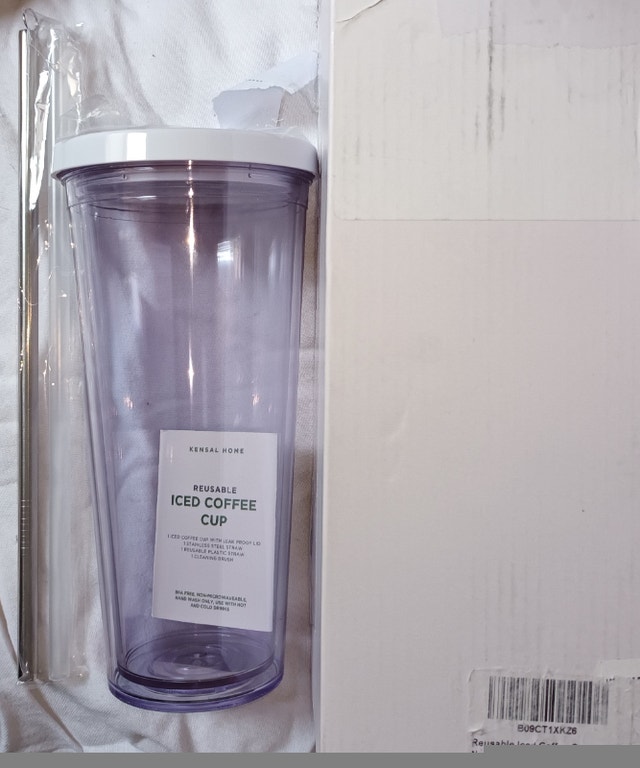 NEW Reusable Iced Coffee Cup (24 Oz Venti) - photo 4