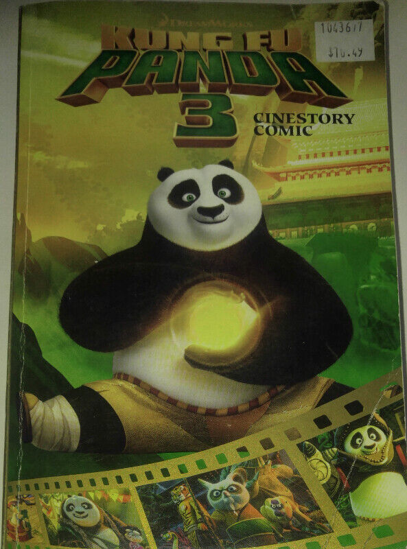 Kung Fu Panda 3 Cinestory Comic Thick Book