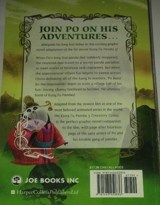 Kung Fu Panda 3 Cinestory Comic Thick Book - photo 2