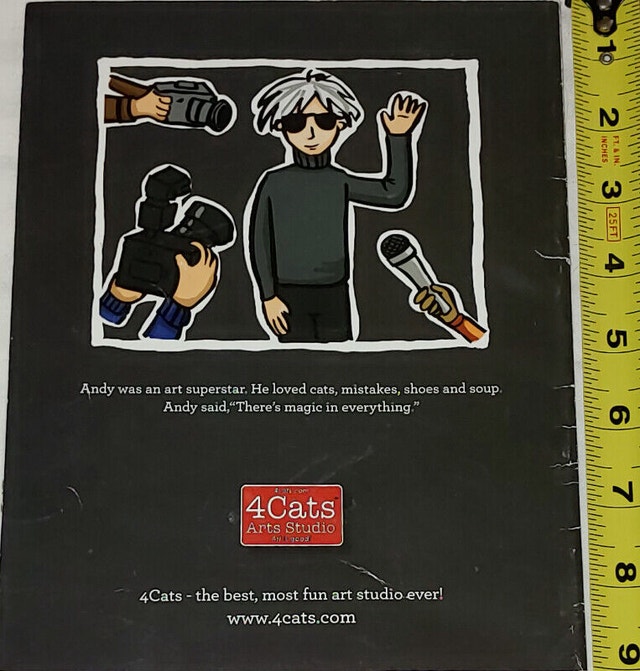 4 Cats Print Presents the best, most fun art book ever! by Andy - photo 2