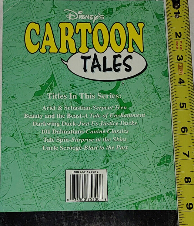 The Little Mermaid Ariel Under the Sea Cartoon Comic Tales Book - photo 2