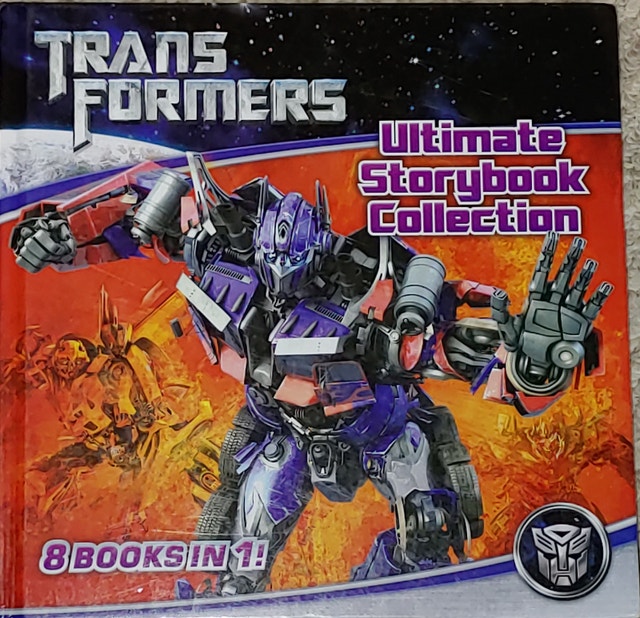 Transformers Ultimate Storybook Collection 8 in1 Hard Cover Book
