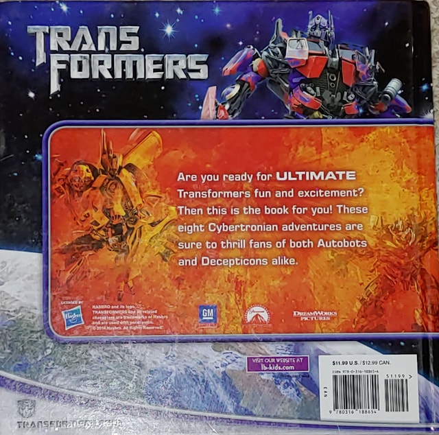 Transformers Ultimate Storybook Collection 8 in1 Hard Cover Book - photo 2
