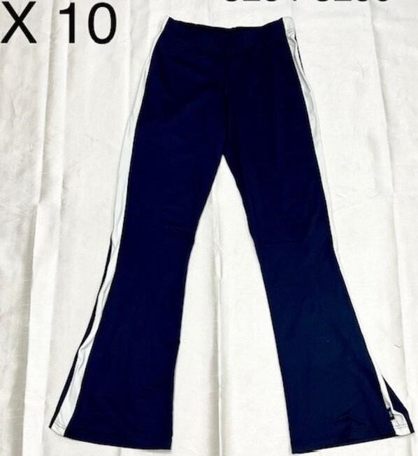 NEW TCM Women's Size S Navy Blue Wide Leg Flare Pants