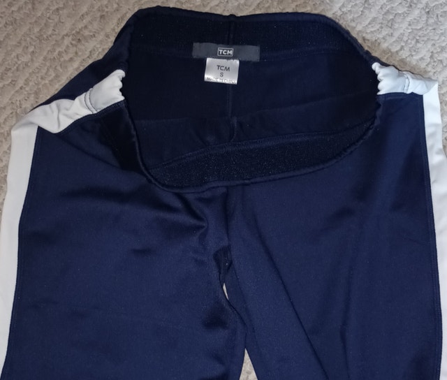 NEW TCM Women's Size S Navy Blue Wide Leg Flare Pants - photo 2