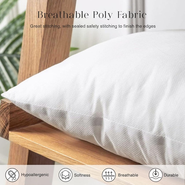 NEW 4 Phantoscope Pillow Inserts, Hypoallergenic 100% Virgin - photo 3