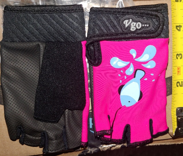 NEW Kids Med VGO Half Finger Cycling Gloves - photo 2