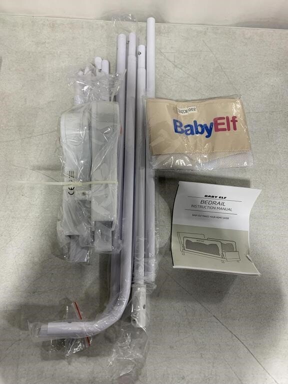 NEW Beige BABY ELF 47inch Bed Rail - Single Foldable Safety - photo 4