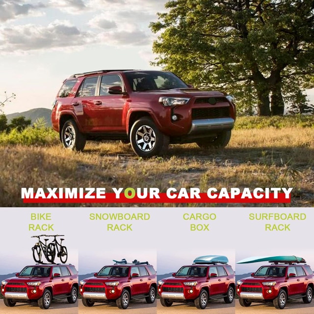 Roof Rack Cross Bars for Toyota 4Runner (2010-2024) - photo 2