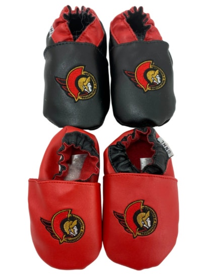 NEW NHL Ottawa Senators Baby Booties