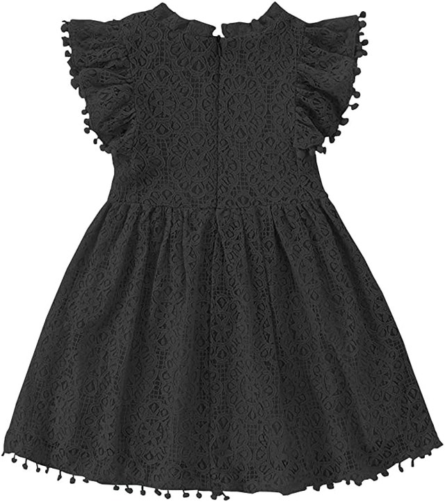NEW Toddler Girls Cute Pompoms Dress - Sizes 2-5