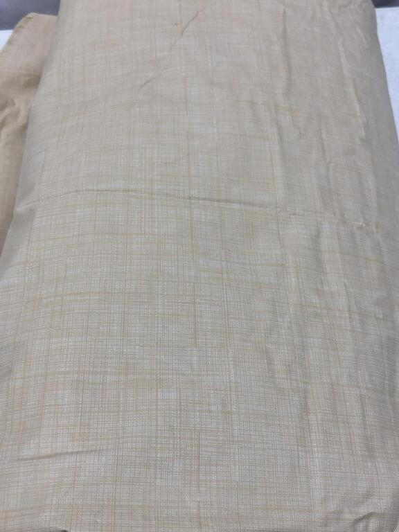 NEW Yellow Table Cloth 60x120" Linen Look Waterproof - photo 3