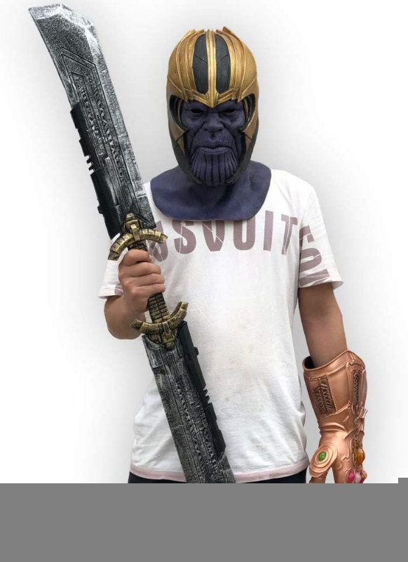 NEW TOY Endgame Cosplay Thanos Foam Sword Prop - photo 5