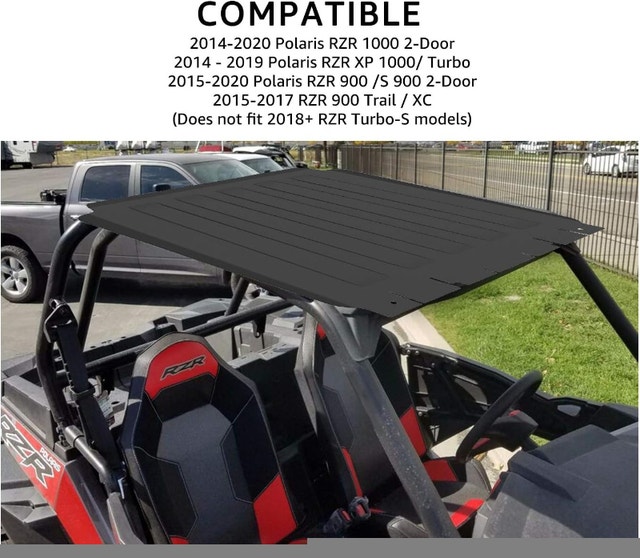 Polaris RZR Hard Top Roof - A&UTV PRO Plastic - photo 2