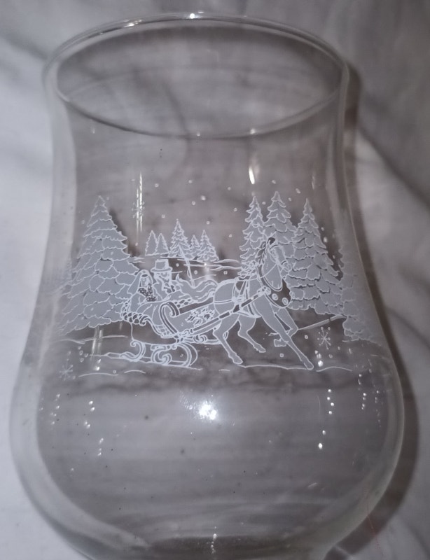 Vintage Etched Glass Antique Oil Lamp Lantern Decorative - photo 4