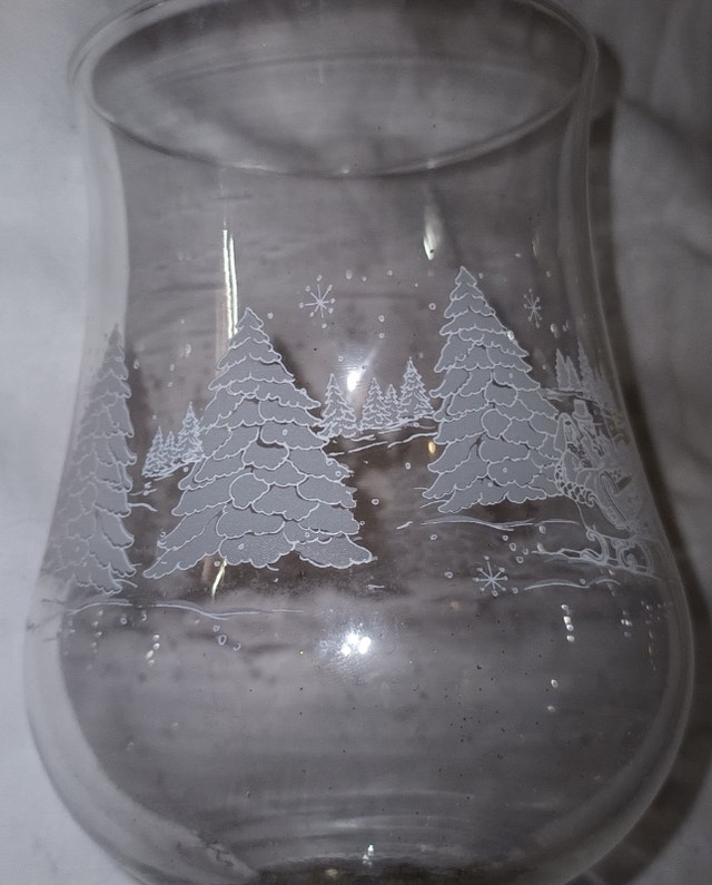 Vintage Etched Glass Antique Oil Lamp Lantern Decorative - photo 5