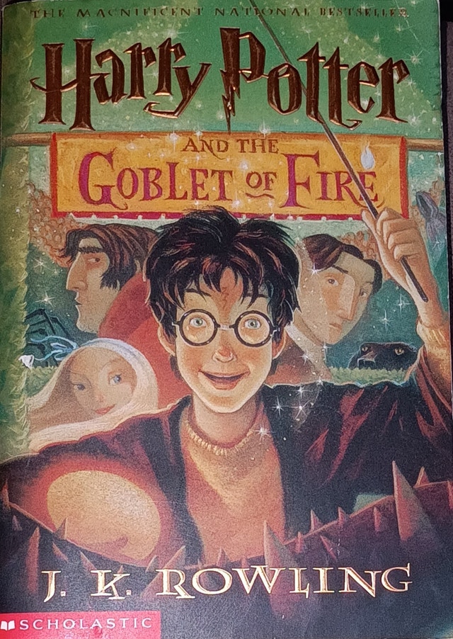 Harry Potter And The Goblet Of Fire Book by Scholastic
