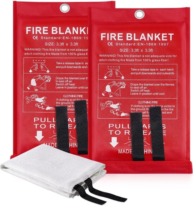 NEW LUXJET Fire Blanket - Kitchen Safety