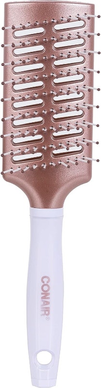 NEW Conair Double Ceramic Vented Blow Drying Brush