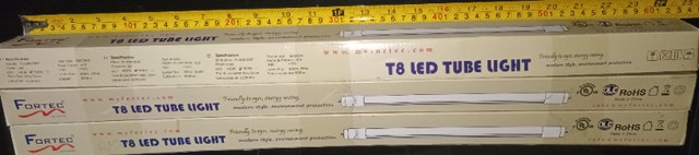 NEW 2' Fortec T8 LED Tube Lights (265893H) FC-08M-006F