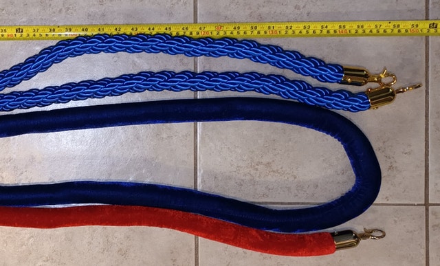 NEW Crowd Control Barrier Clip Ropes - photo 3