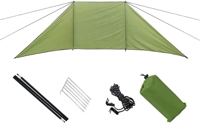 NEW Camping Stove Folding Wind Breaker / Screen / Shield Tent