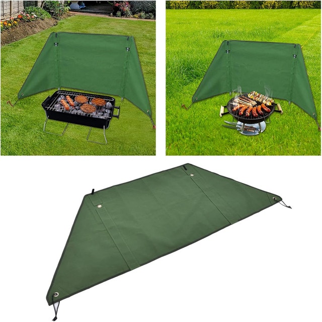 NEW Camping Stove Folding Wind Breaker / Screen / Shield Tent - photo 2