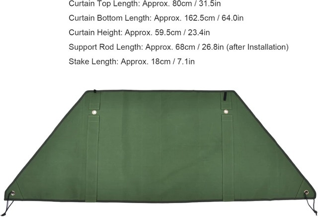 NEW Camping Stove Folding Wind Breaker / Screen / Shield Tent - photo 3
