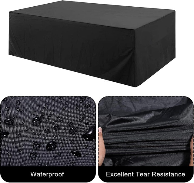 NEW SAVITA Garden Furniture Cover, Waterproof, Heavy 95x64x39" - photo 4