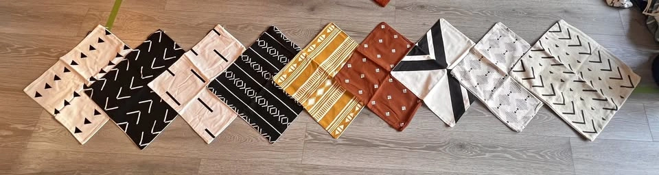 $5 Each - Assorted Boho Pillow Cases