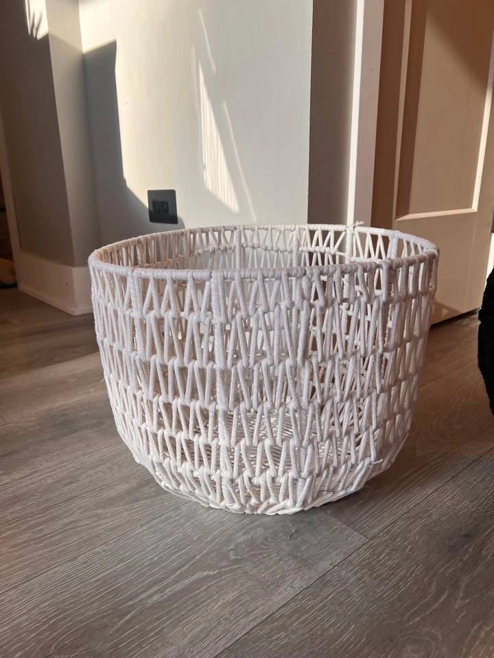 $25 each, 2 boho rope baskets - photo 2