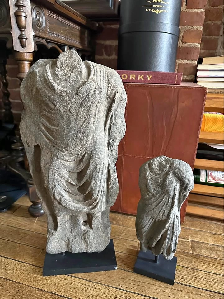 Greco-Buddhist Style Sculpture Fragments on Stands – RH Inspired