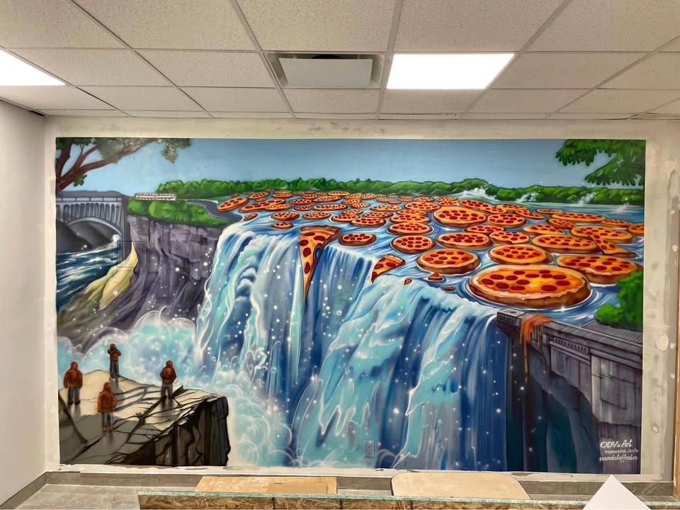 Graffiti airbrush art