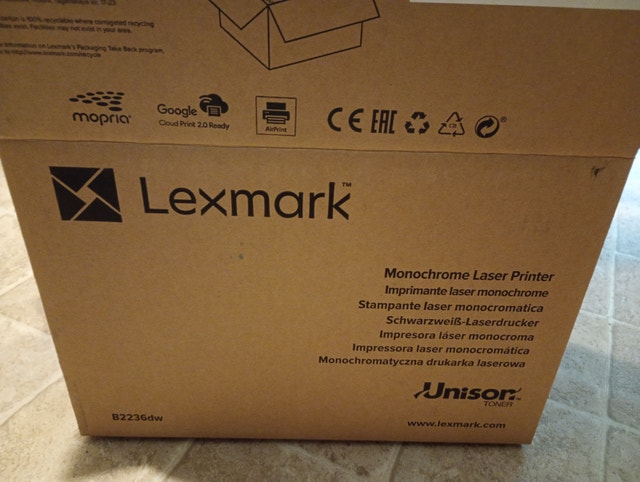 Lexmark Laser Printer with Toner - photo 3
