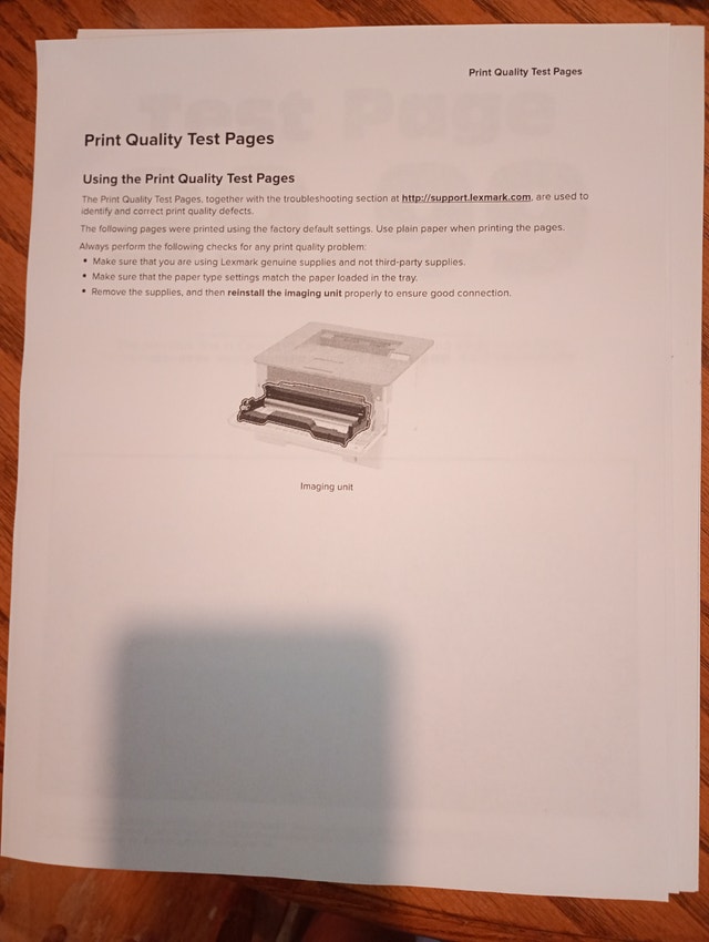 Lexmark Laser Printer with Toner - photo 5