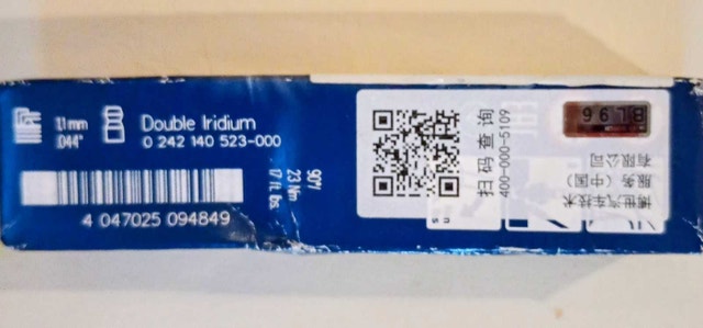 Bosch Double Iridium Spark Plugs - photo 3