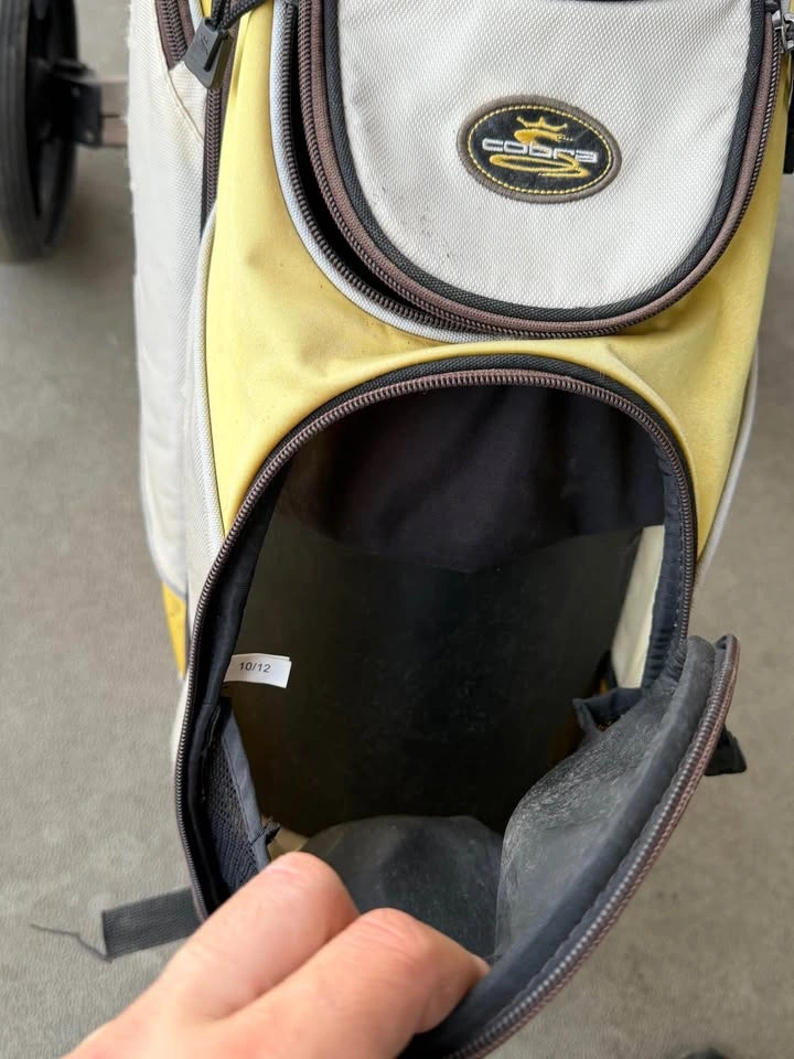 Golf Bag & Cadie Titanium Pull Cart Set - photo 4