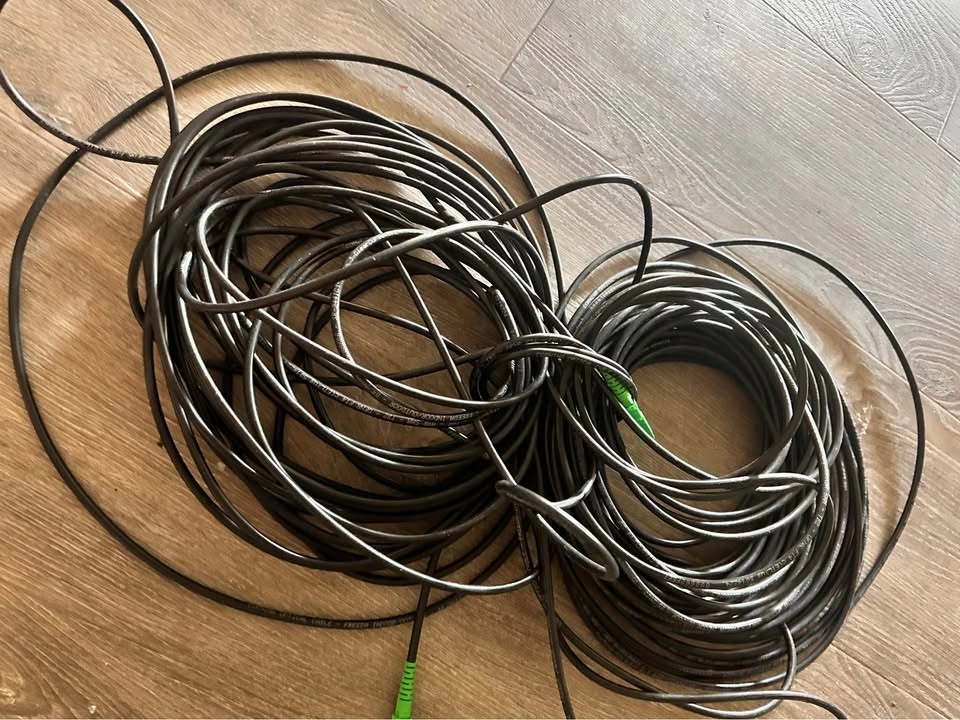 Corning Fiber Optic Drop Cable SC/APC to SC/APC 120FT SMF - photo 3