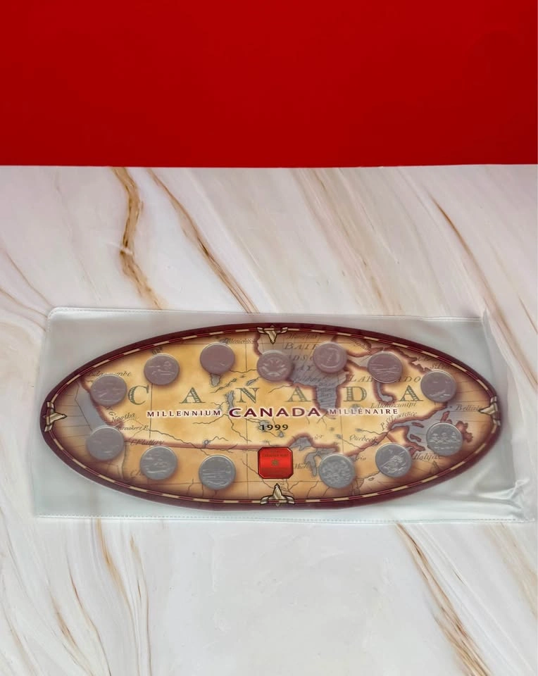 1999 Millennium Canada 25-Cent Coin Set - Royal Canadian Mint - photo 5